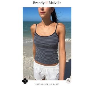 Brandy Melville Skylar Stripe Tank